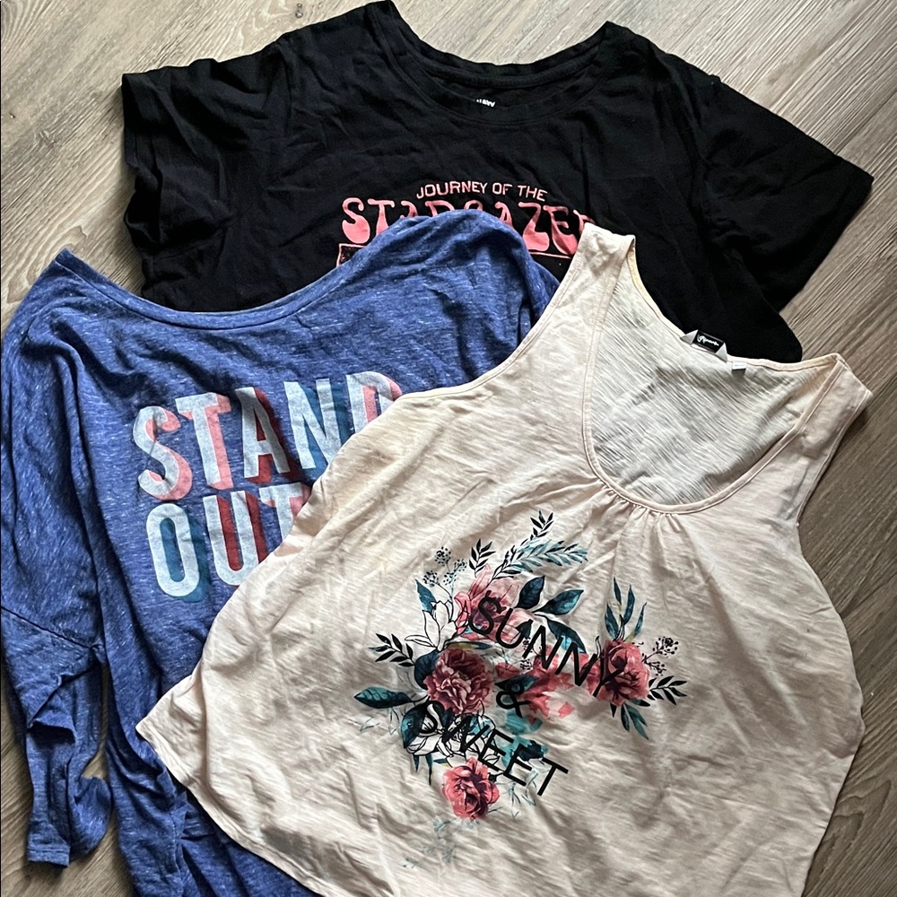 Set of 3 XXL Tank Tops and Tees Old Navy Reitmans